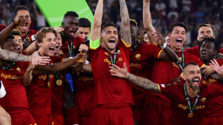 Roma captain Pellegrini hails teammates after Europa Conference League final triumph