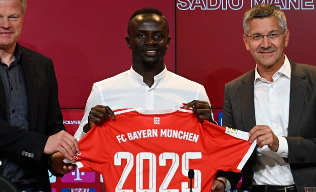 Bundesliga: Sadio Mane's shirt number at Bayern Munich revealed