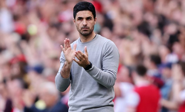 Arteta now best manager in Arsenal history after 150 games
