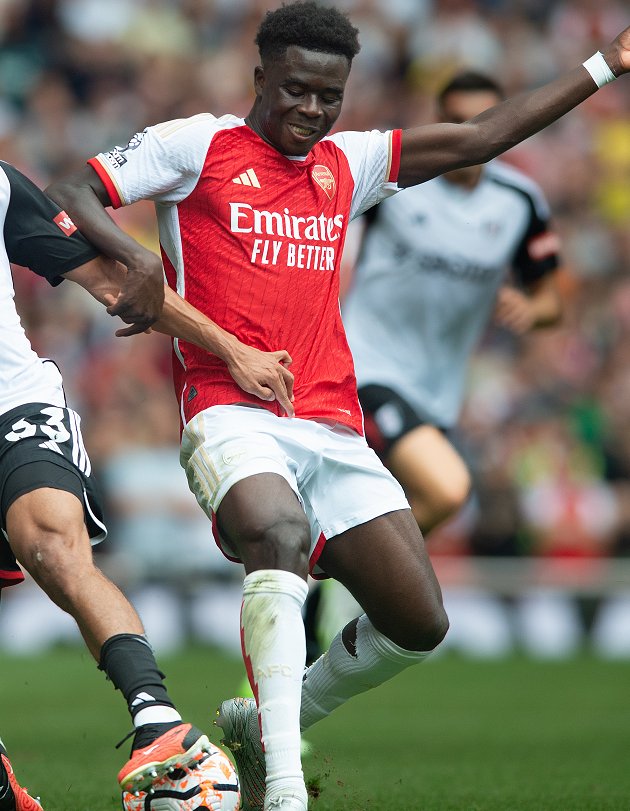 Arsenal star Saka: Derby win was a rollercoaster