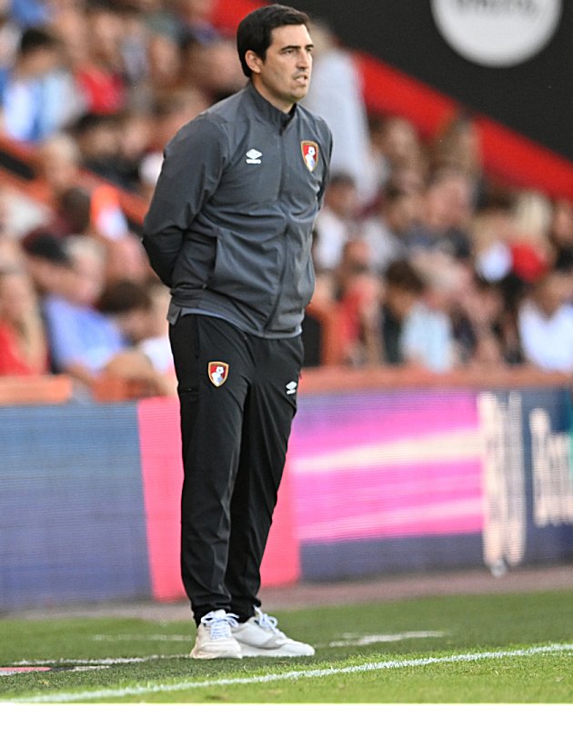 Bournemouth manager Iraola: Leicester Cup defeat a bad day