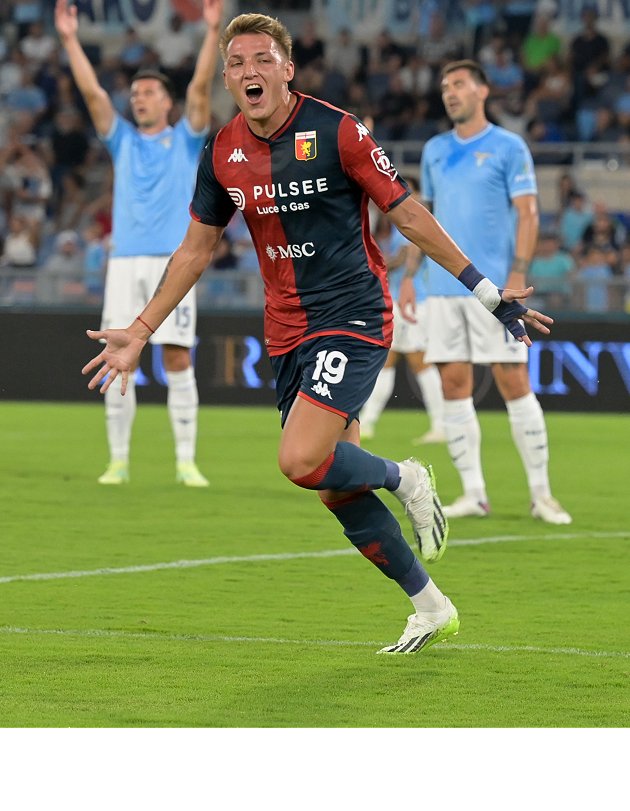 Gilardino: 'Genoa players heroic against Roma' - Football Italia