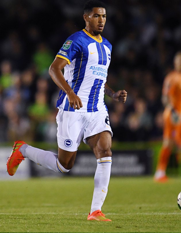 Brighton defender Colwill admits England ambitions
