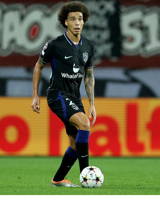 Atletico Madrid midfielder Witsel: We know we must be better against BVB