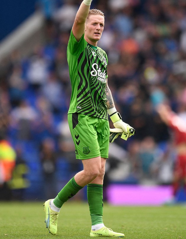 Everton goalscorer Coady hails Pickford after victory at Southampton
