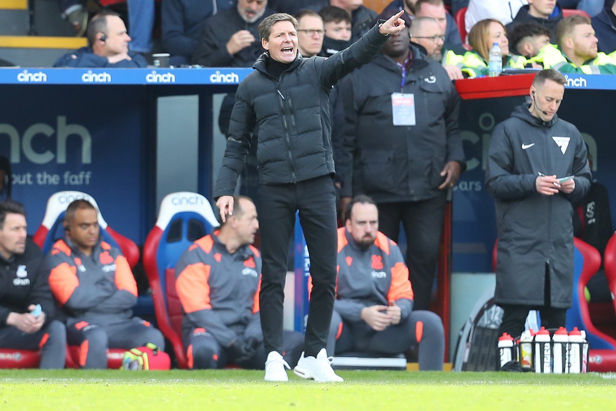 Crystal Palace boss Glasner admits admiration for Aston Villa rival Emery