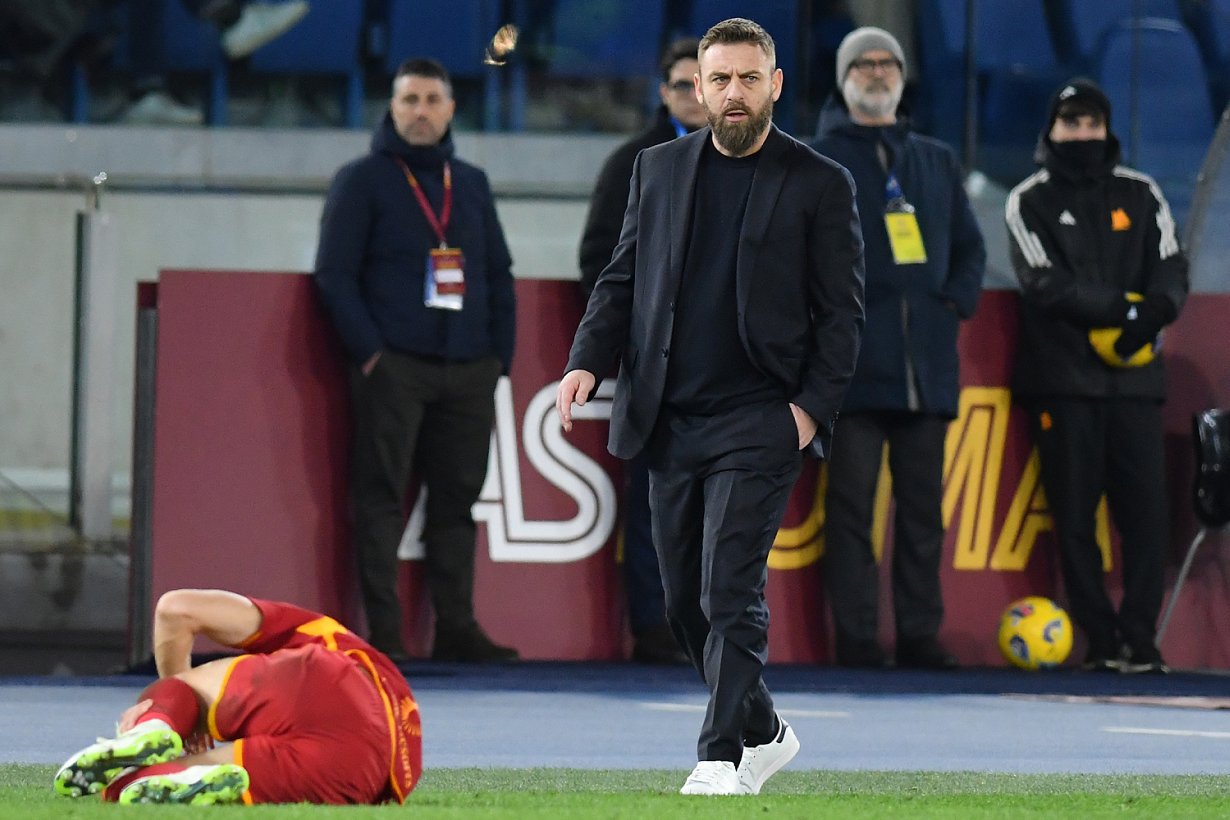 Roma coach De Rossi: This team will never lack courage